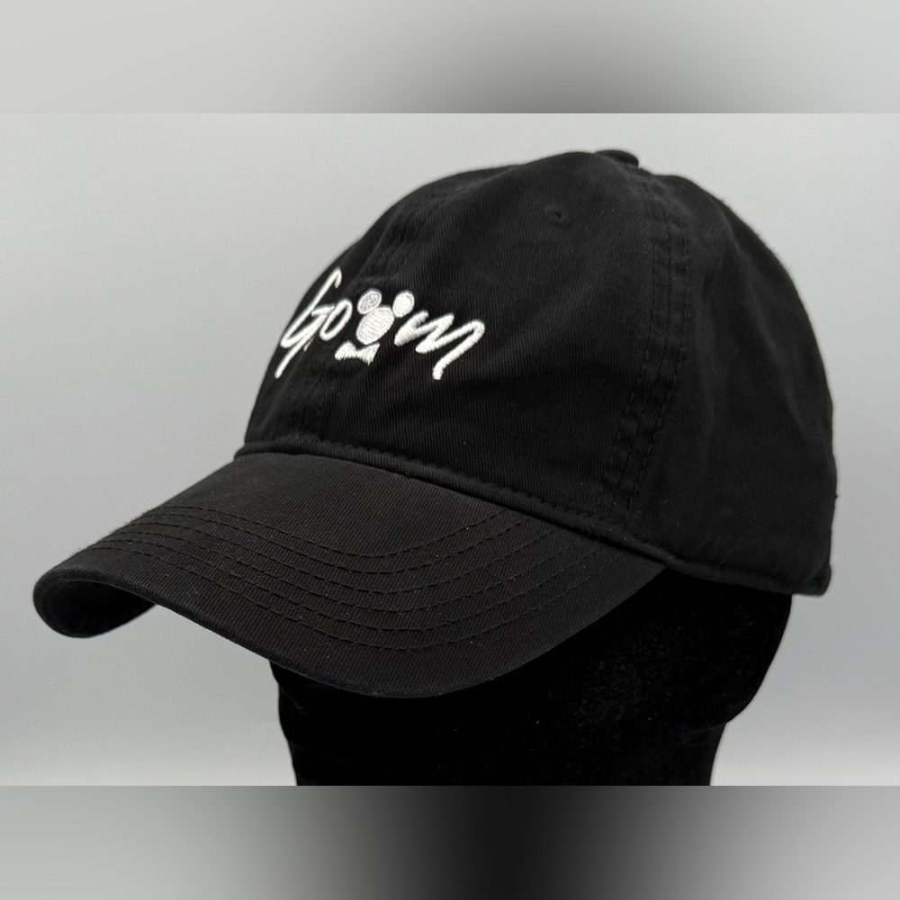 Disney Mickey Mouse‎ “Groom” Black Cotton Baseball Cap Hat 400931313352 NWT NEW